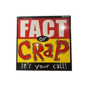 Fact Or Crap Its Your Call Boardgame Trivia Quiz Card Game Family Board Game